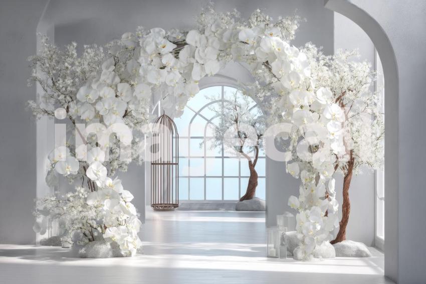 3340 Floral Arch