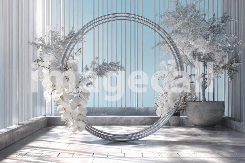 3336 Floral Arch