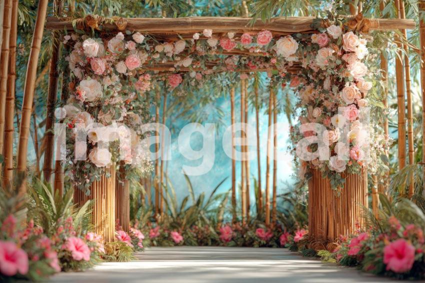 3333 Floral Arch