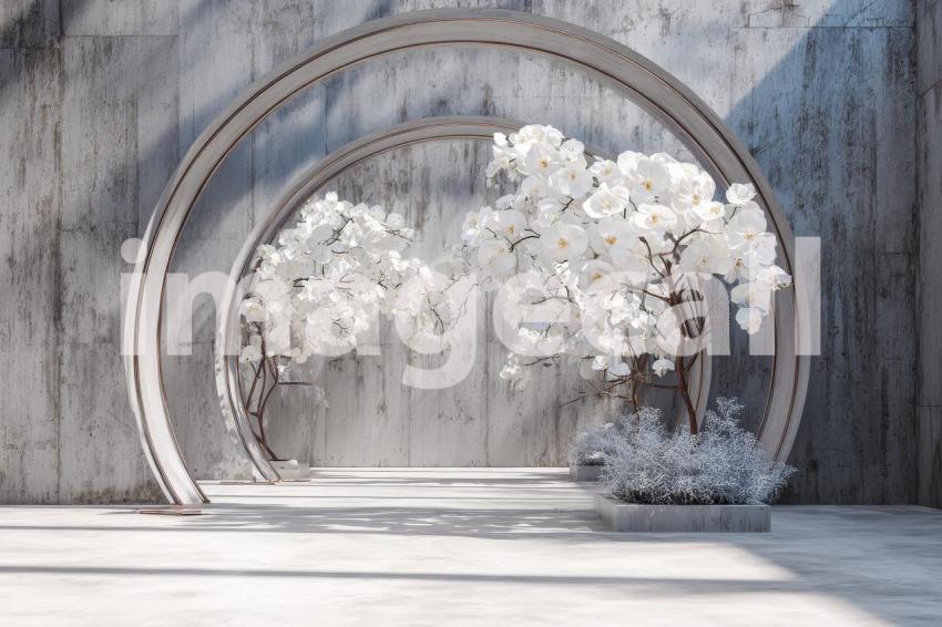 3335 Floral Arch