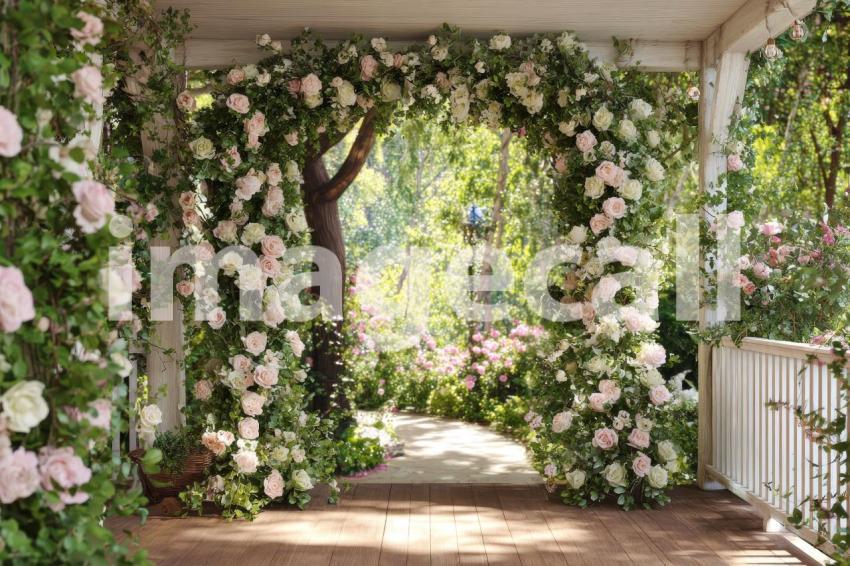 3316 Floral Arch