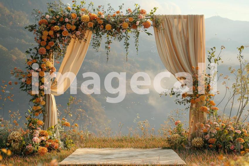 3314 Floral Arch