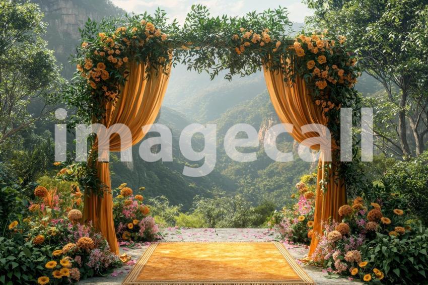 3312 Floral Arch