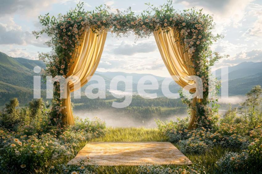 3315 Floral Arch