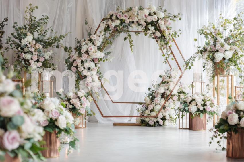 3391 Floral Arch