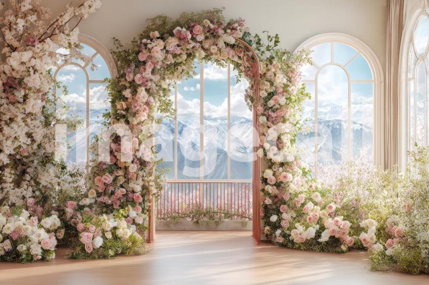 3394 Floral Arch