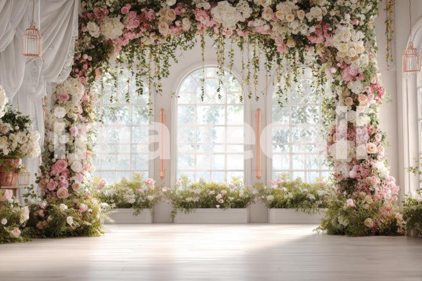 3395 Floral Arch
