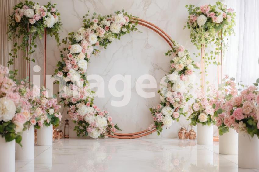 3398 Floral Arch