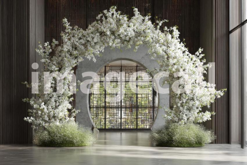 3372 Floral Arch