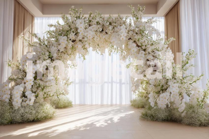 3373 Floral Arch