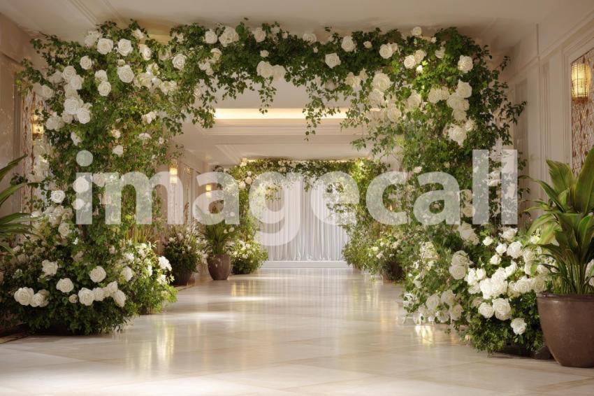 3384 Floral Arch