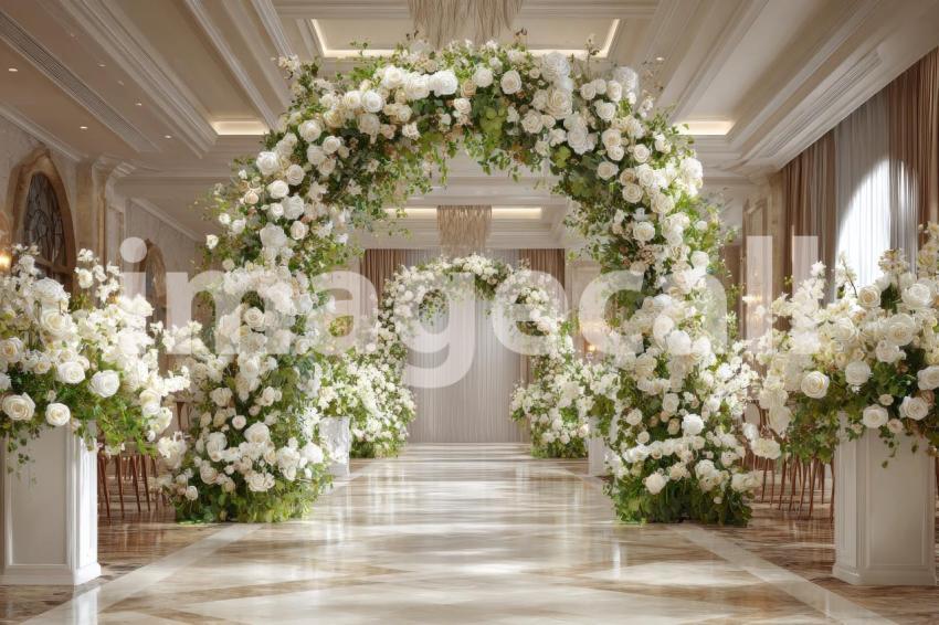 3385 Floral Arch