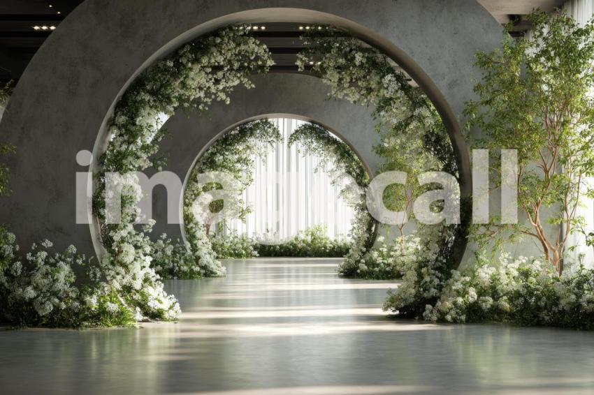 3380 Floral Arch