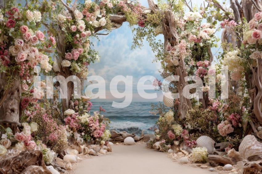 3320 Floral Arch