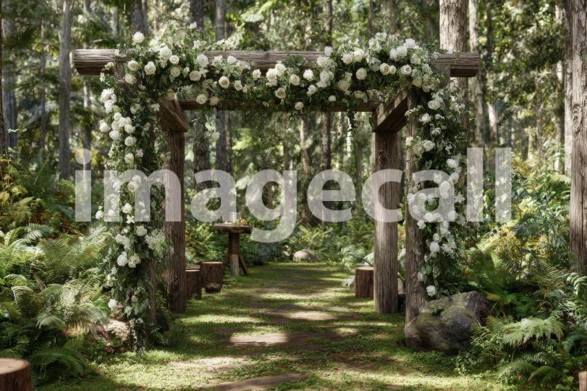 3325 Floral Arch