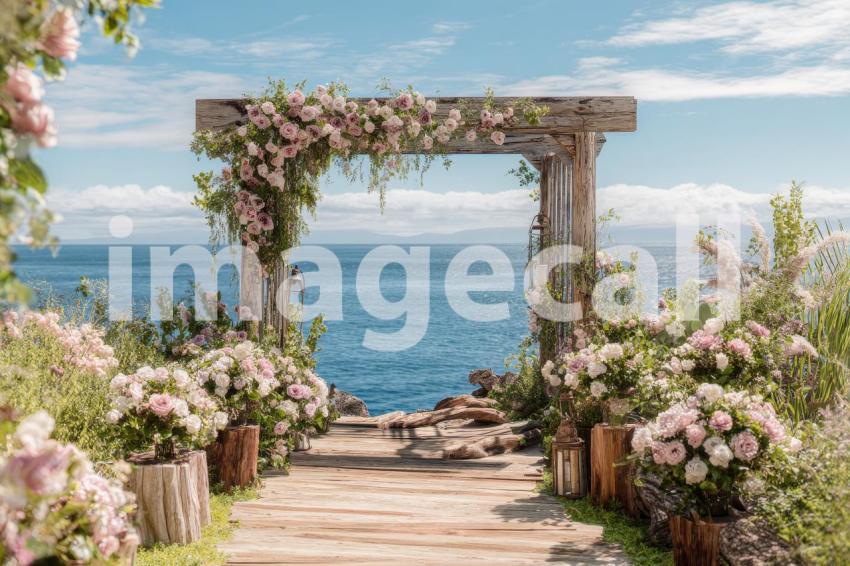 3330 Floral Arch