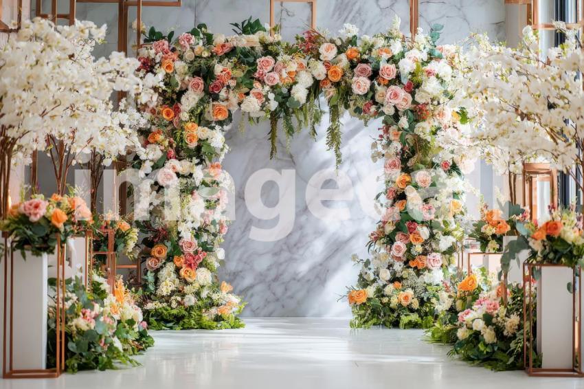 3356 Floral Arch