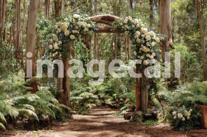 3324 Floral Arch