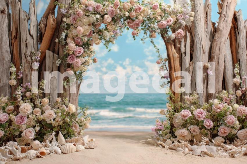 3323 Floral Arch