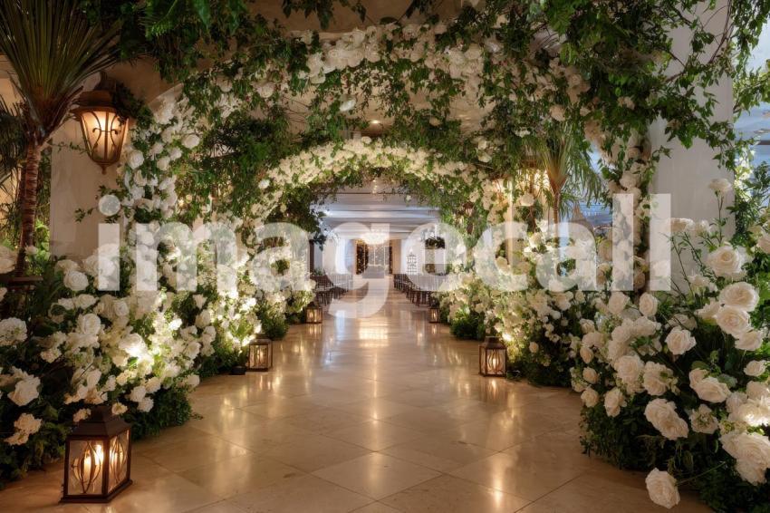 3387 Floral Arch