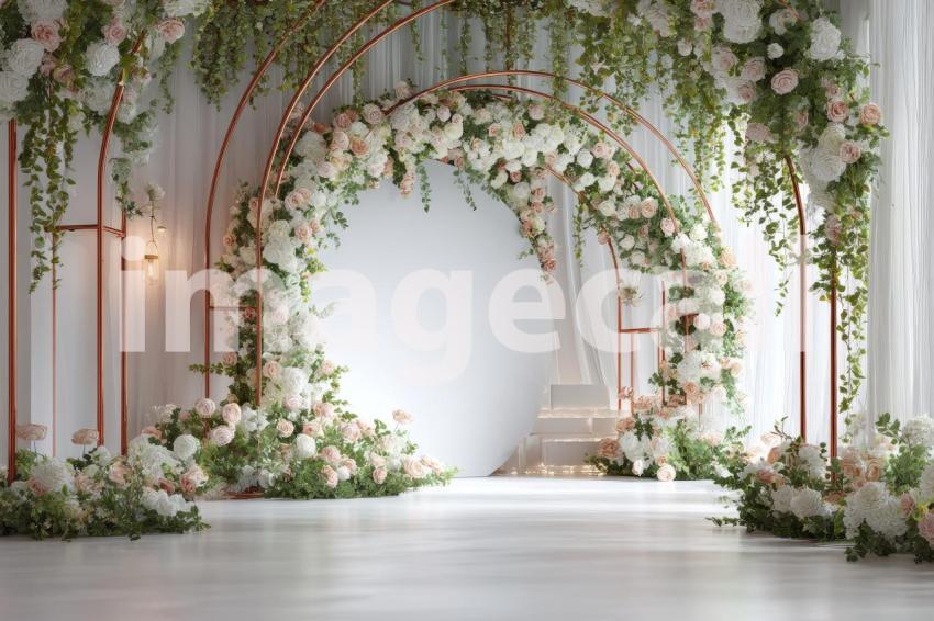 3361 Floral Arch