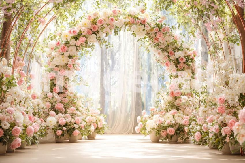 3363 Floral Arch