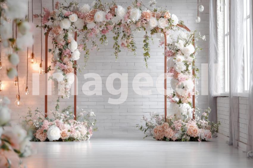 3366 Floral Arch