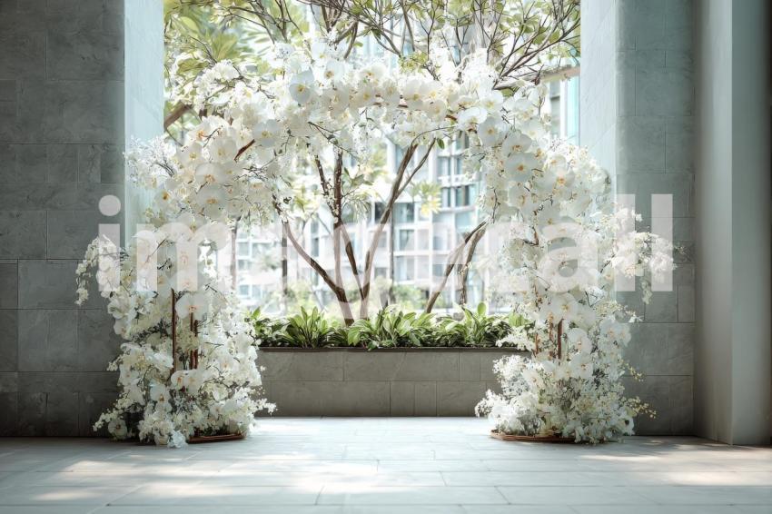 3347 Floral Arch