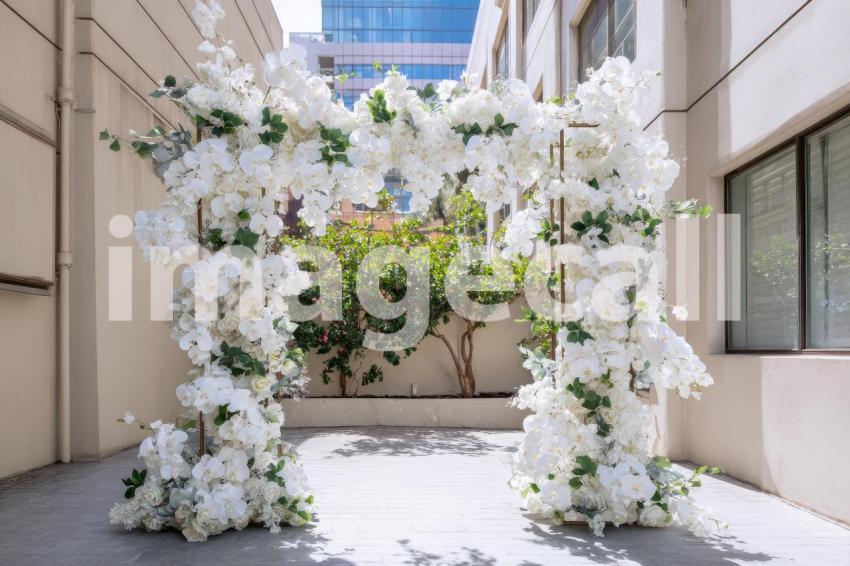 3350 Floral Arch
