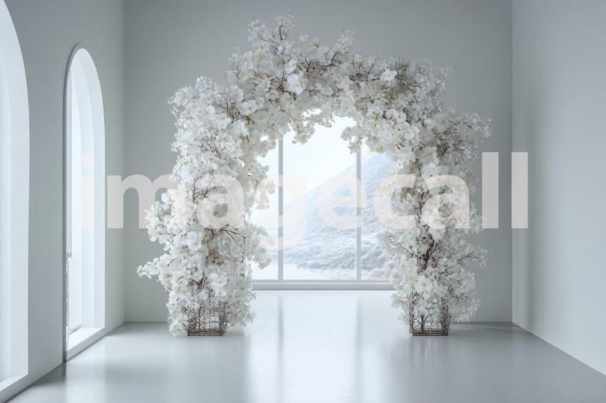 3351 Floral Arch