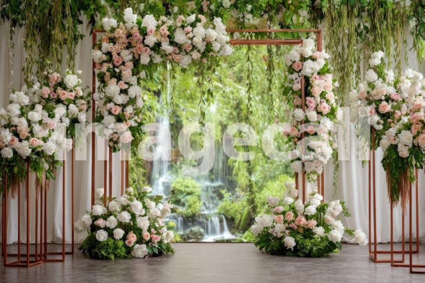 3354 Floral Arch