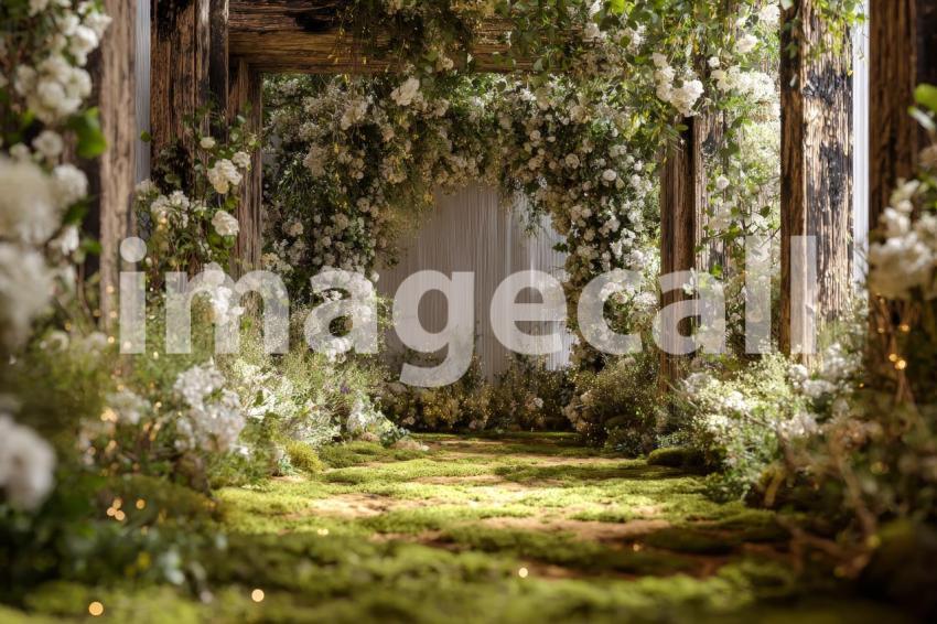 3442 Floral Arch