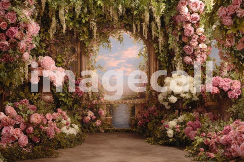 3434 Floral Arch