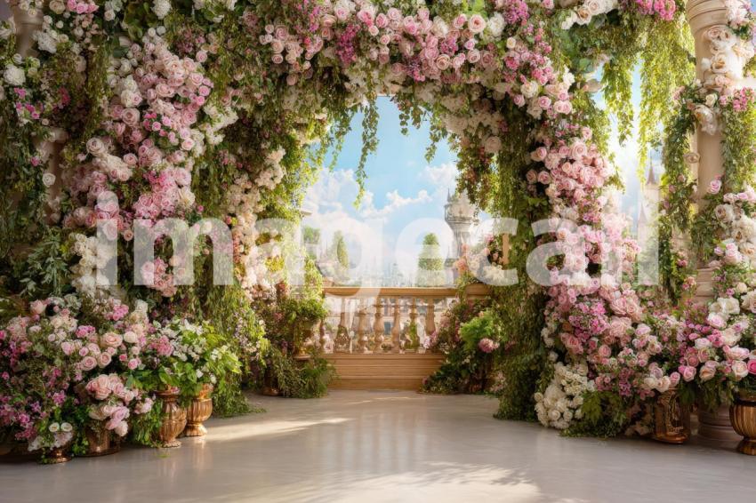 3435 Floral Arch