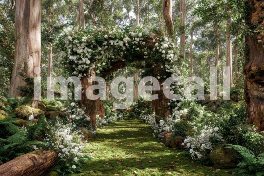 3443 Floral Arch