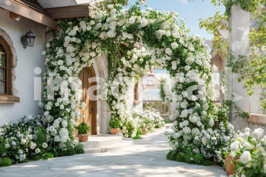 3447 Floral Arch