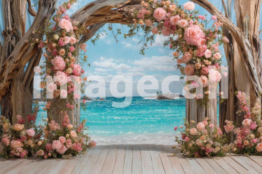 3453 Floral Arch