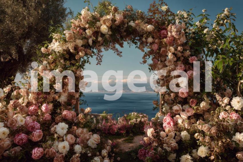3465 Floral Arch