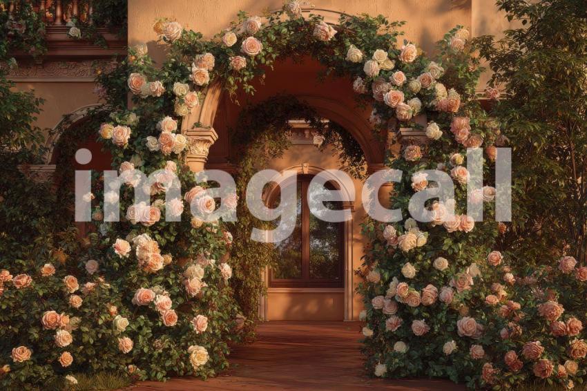3462 Floral Arch