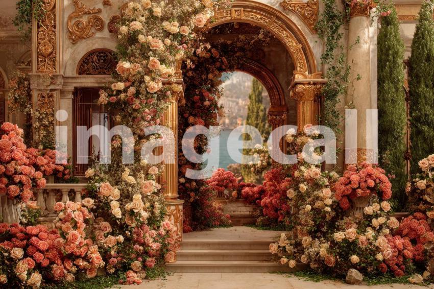 3461 Floral Arch