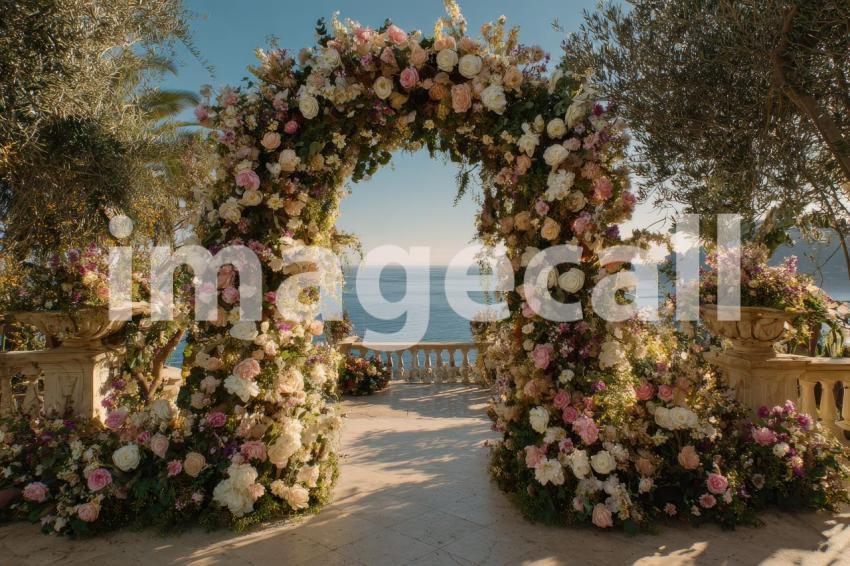 3466 Floral Arch