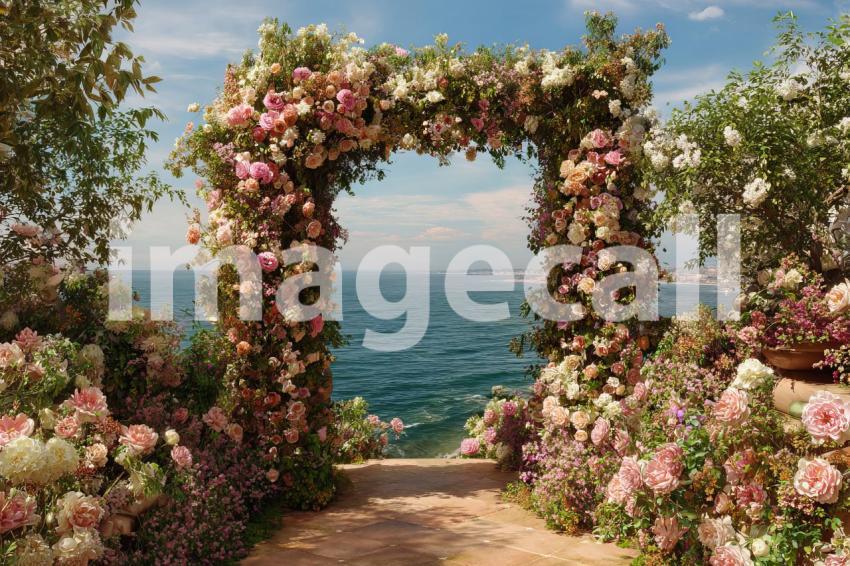 3467 Floral Arch