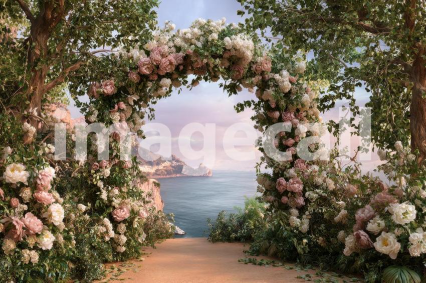 3463 Floral Arch