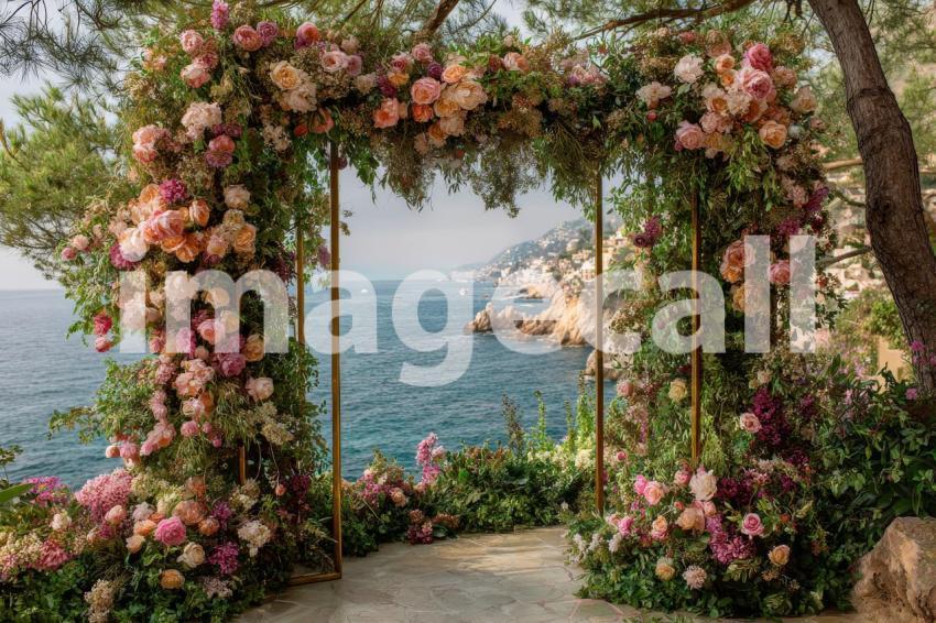 3470 Floral Arch
