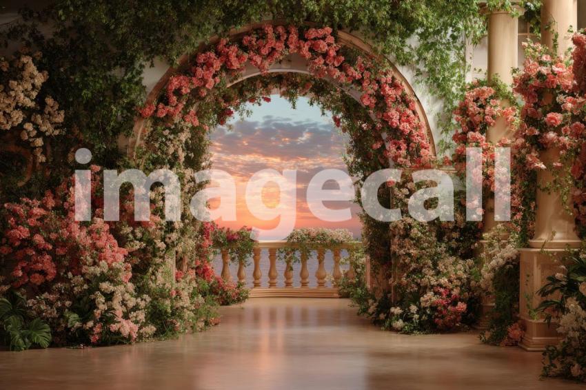 3472 Floral Arch
