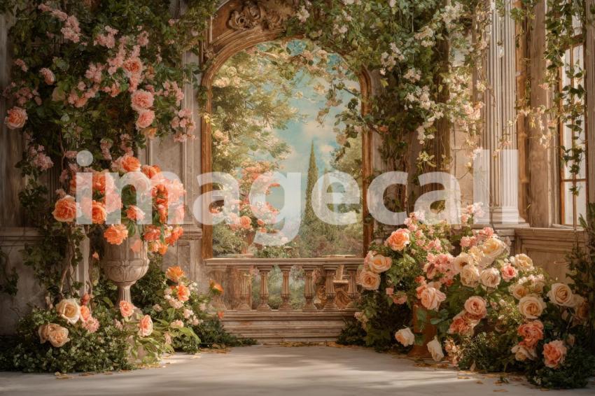 3417 Floral Arch
