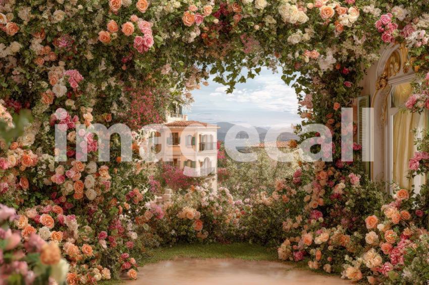 3419 Floral Arch