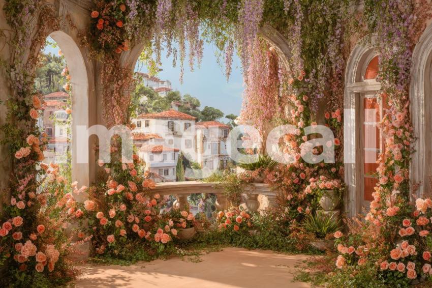 3421 Floral Arch