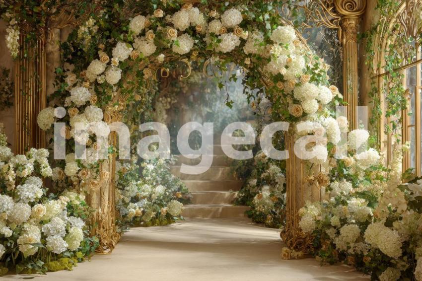 3424 Floral Arch