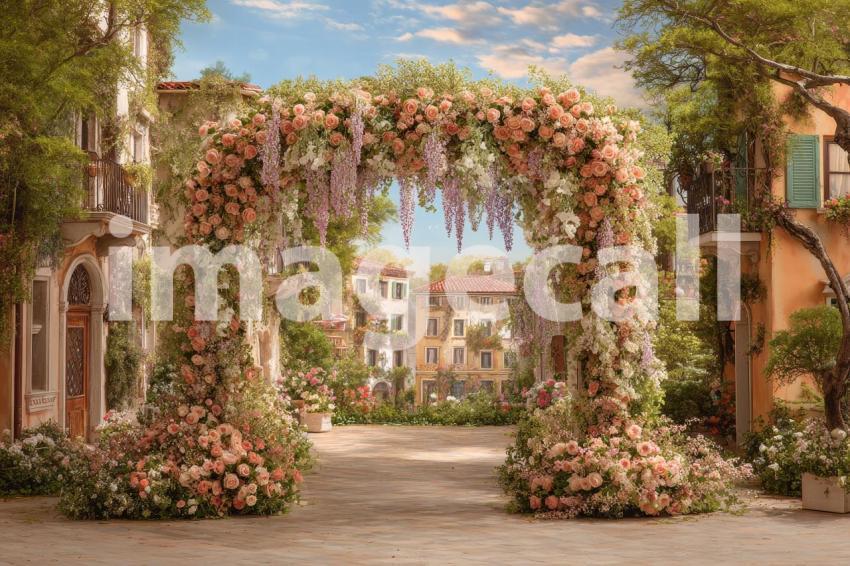 3423 Floral Arch